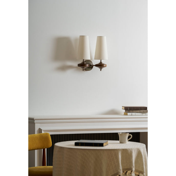 Orlan Twin Shade Vägglampa