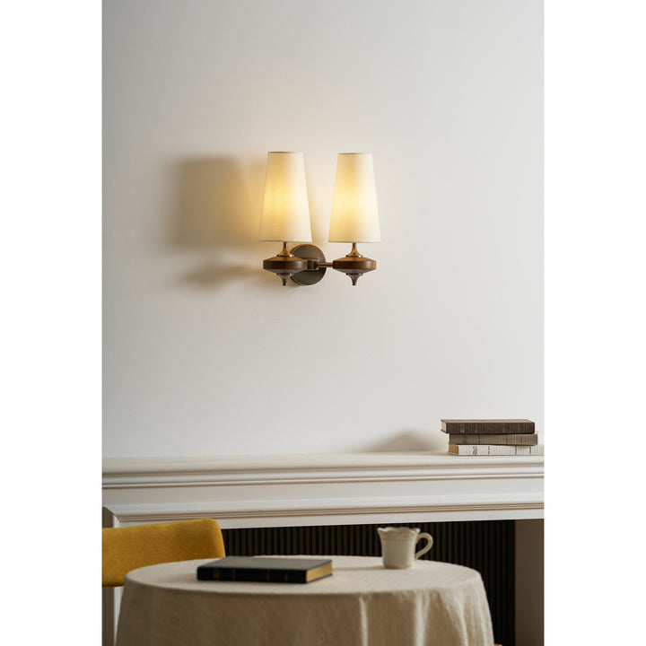 Orlan Twin Shade Vägglampa