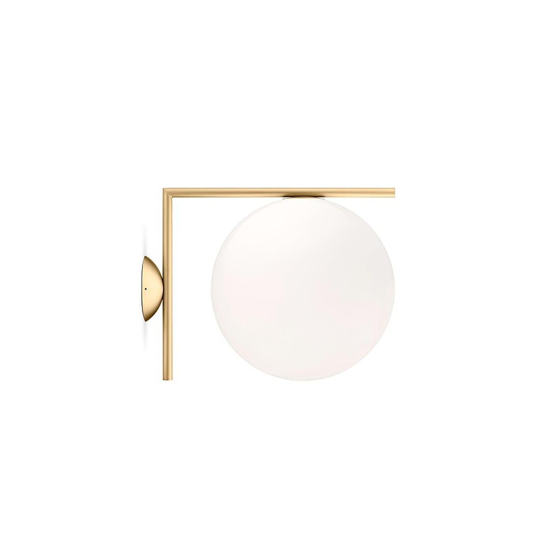 Blåst Glas Opal Glas Vägglampa