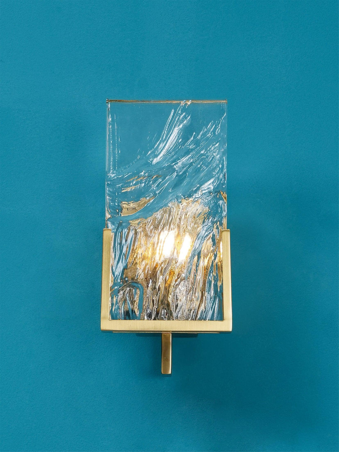 Iskristall Vägglampa