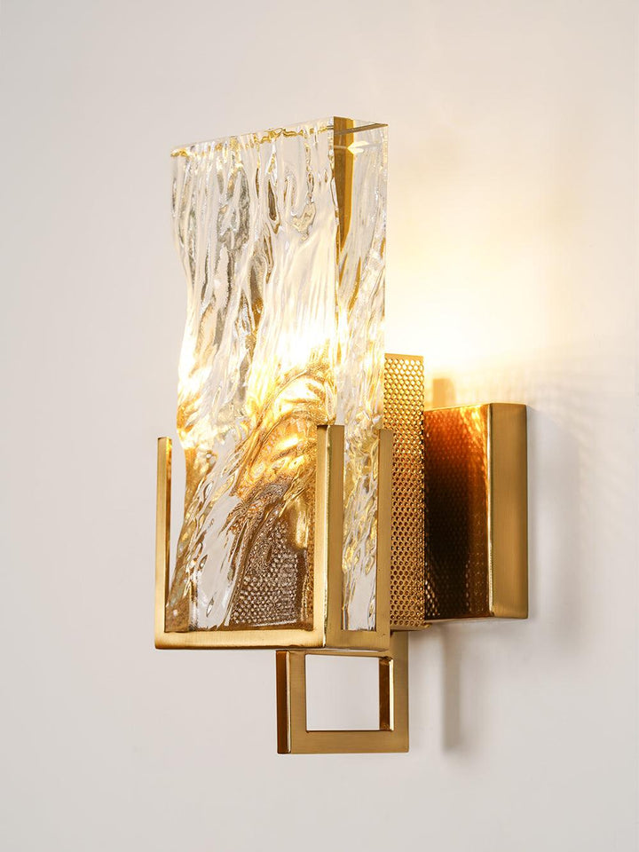 Iskristall Vägglampa