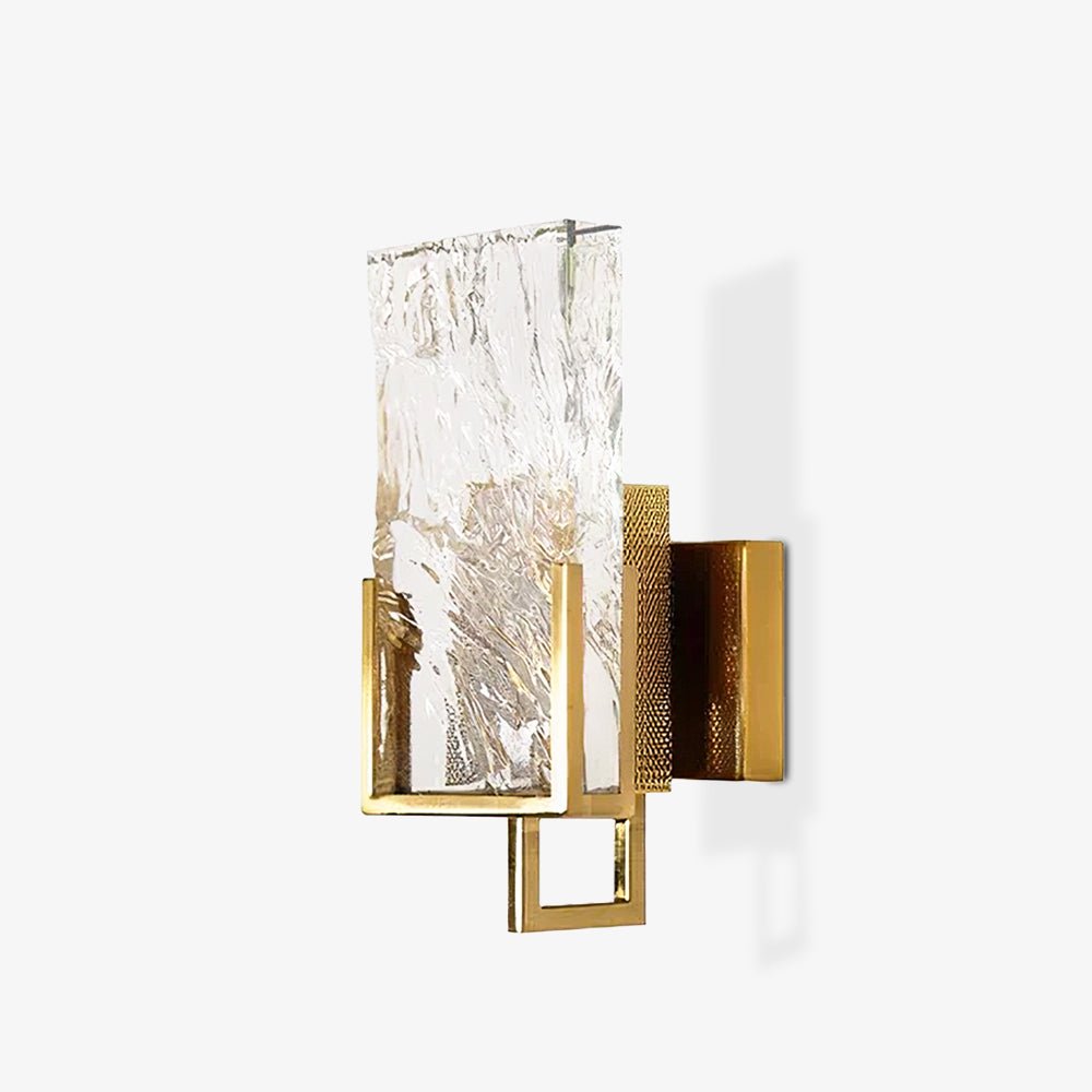 Iskristall Vägglampa