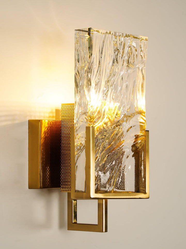 Iskristall Vägglampa