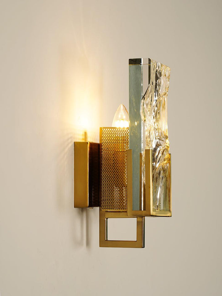 Iskristall Vägglampa