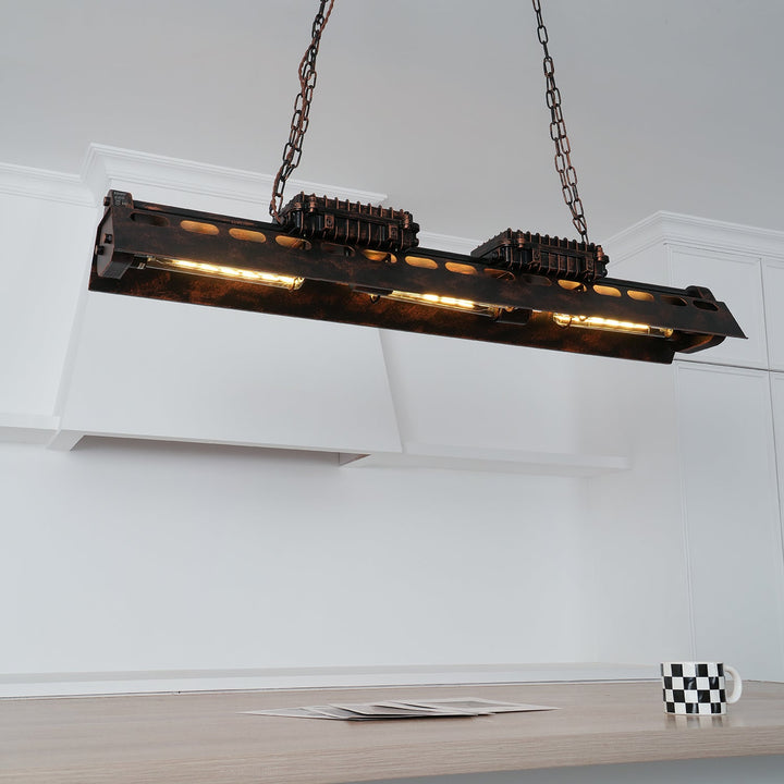 Industriell Steampunk Kandelaber