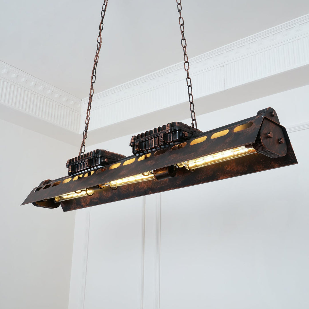Industriell Steampunk Kandelaber