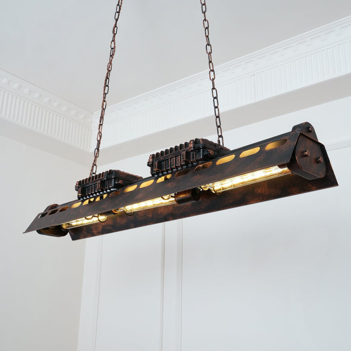 Industriell Steampunk Kandelaber