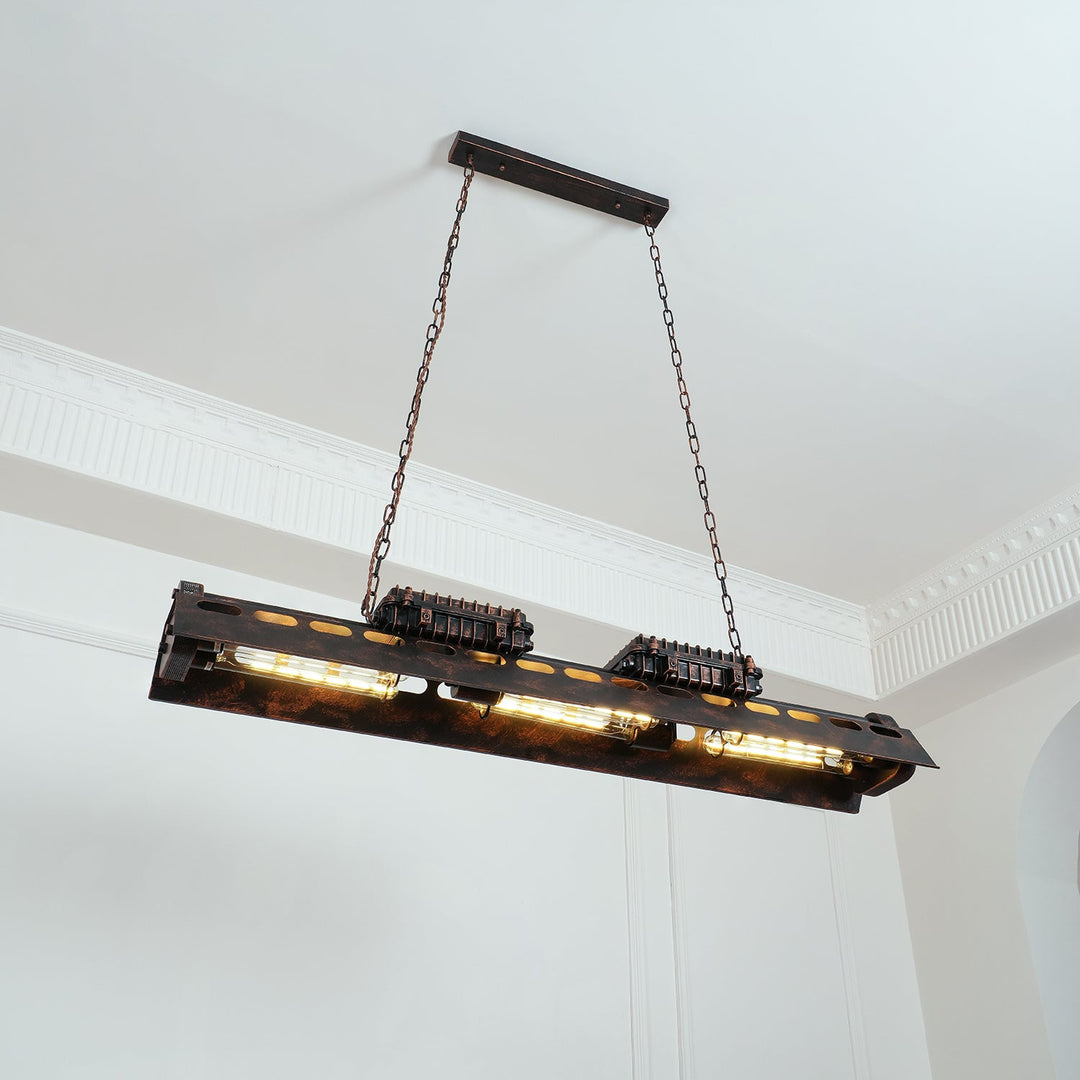 Industriell Steampunk Kandelaber