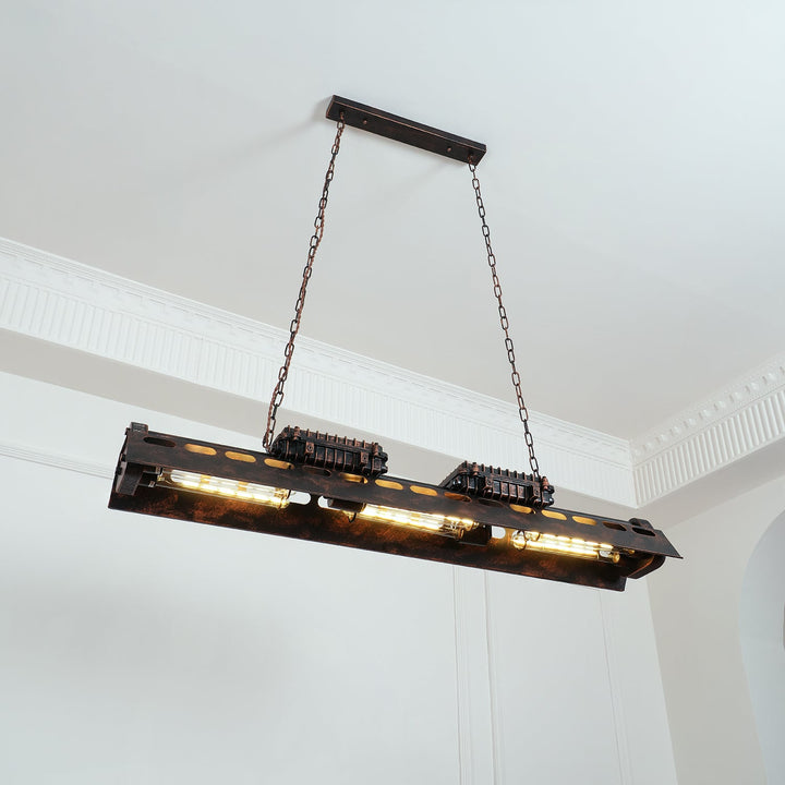 Industriell Steampunk Kandelaber