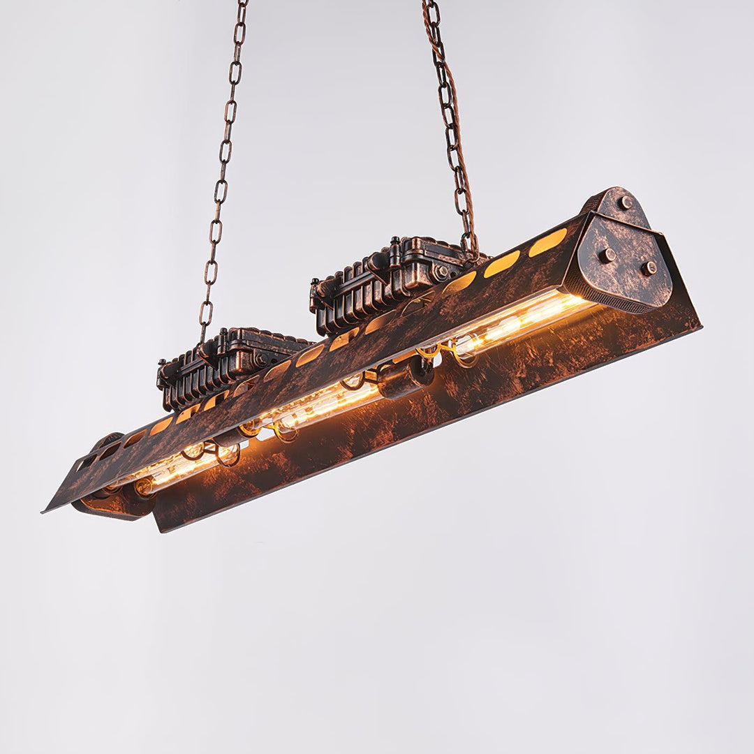 Industriell Steampunk Kandelaber