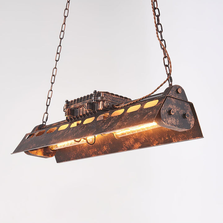 Industriell Steampunk Kandelaber