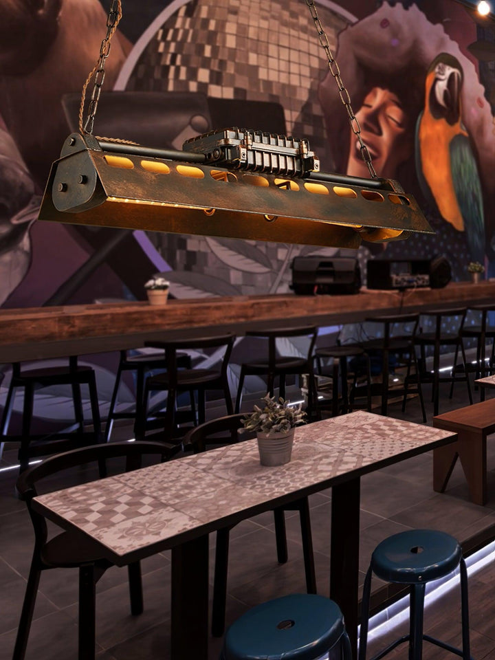 Industriell Steampunk Kandelaber