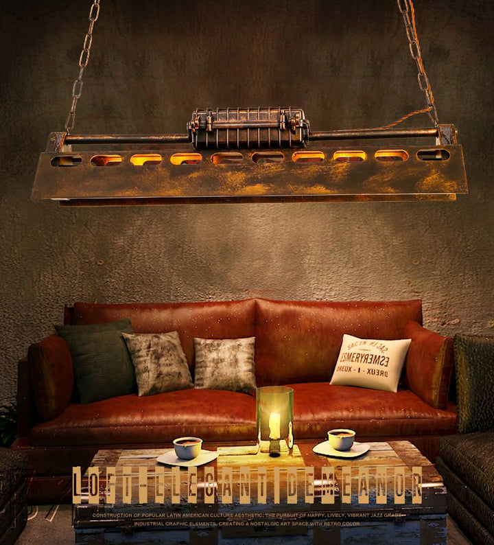 Industriell Steampunk Kandelaber