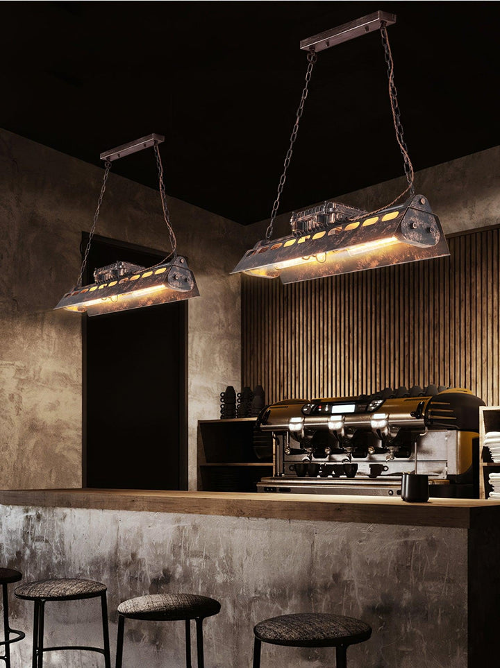 Industriell Steampunk Kandelaber
