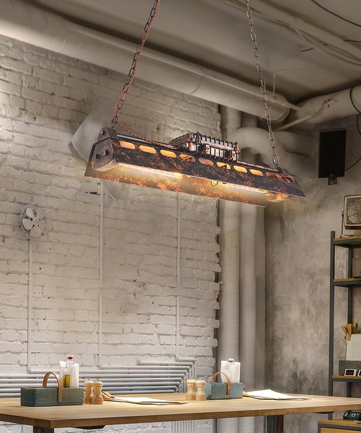 Industriell Steampunk Kandelaber