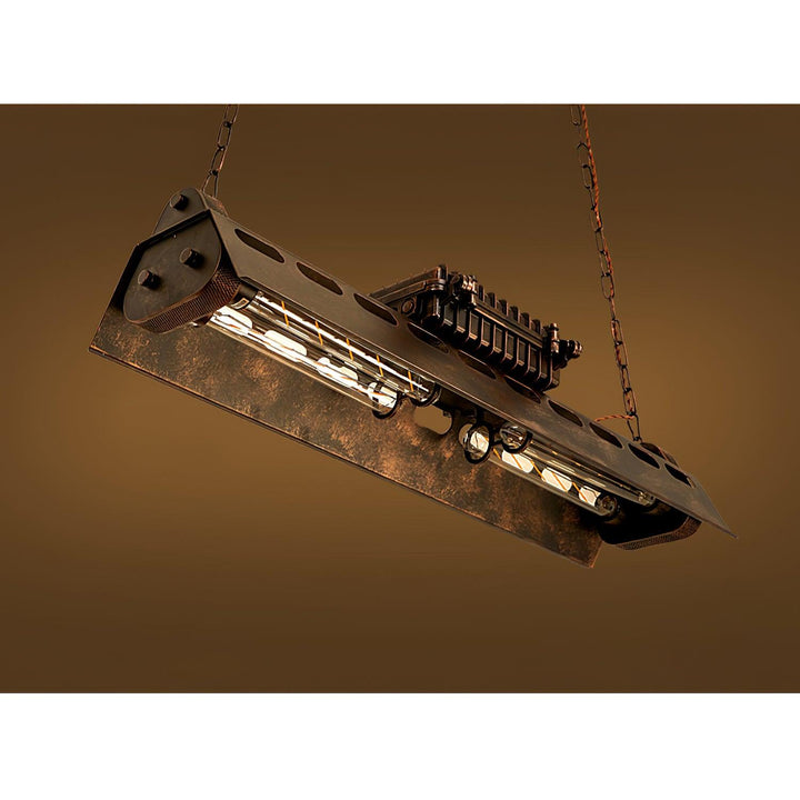 Industriell Steampunk Kandelaber