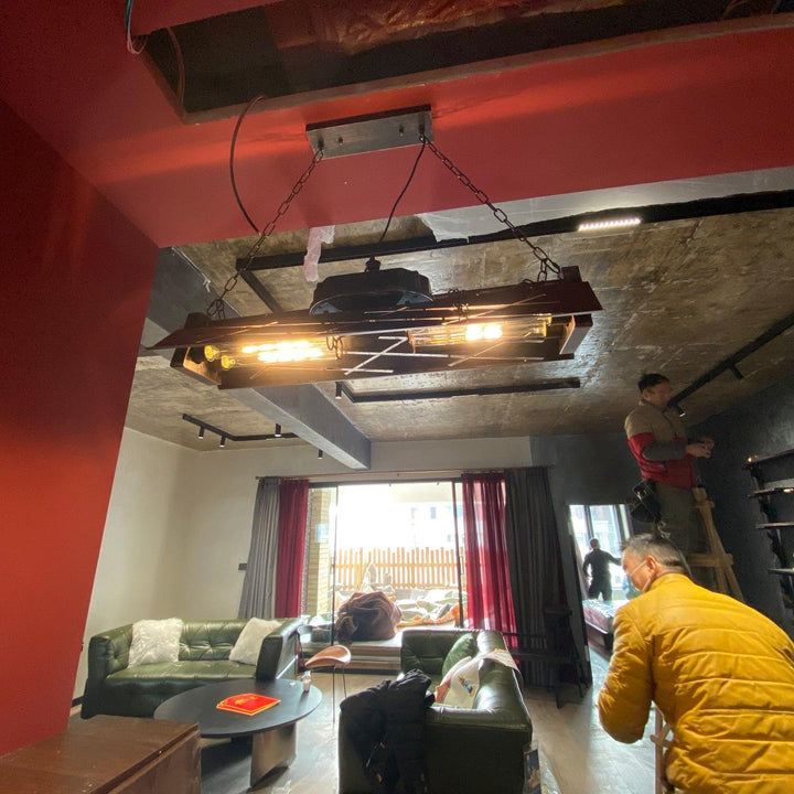 Industriell Steampunk Kandelaber