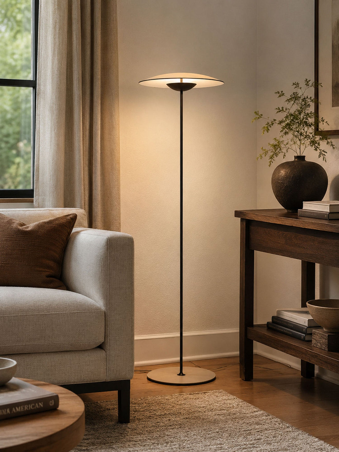 Innovativ riktad golvlampa