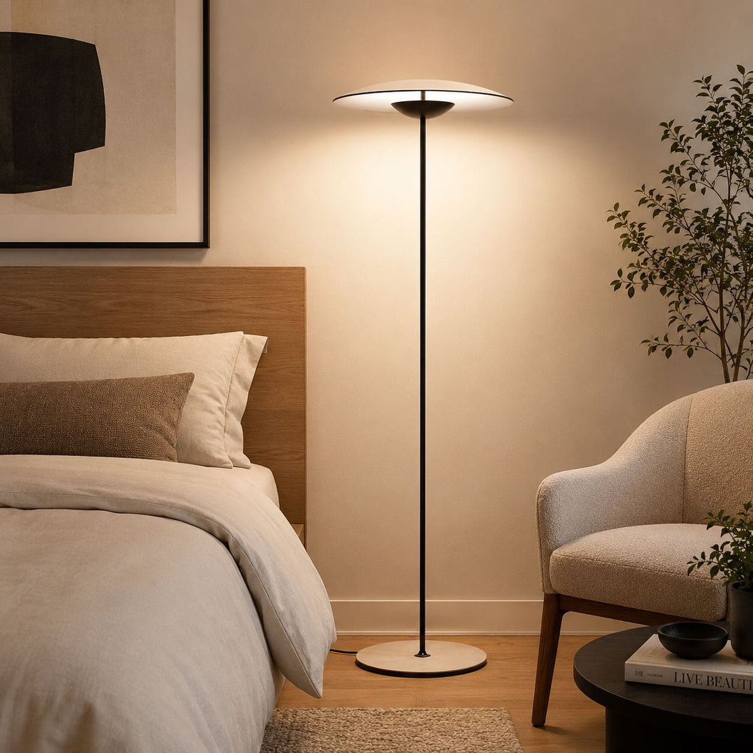 Innovativ riktad golvlampa