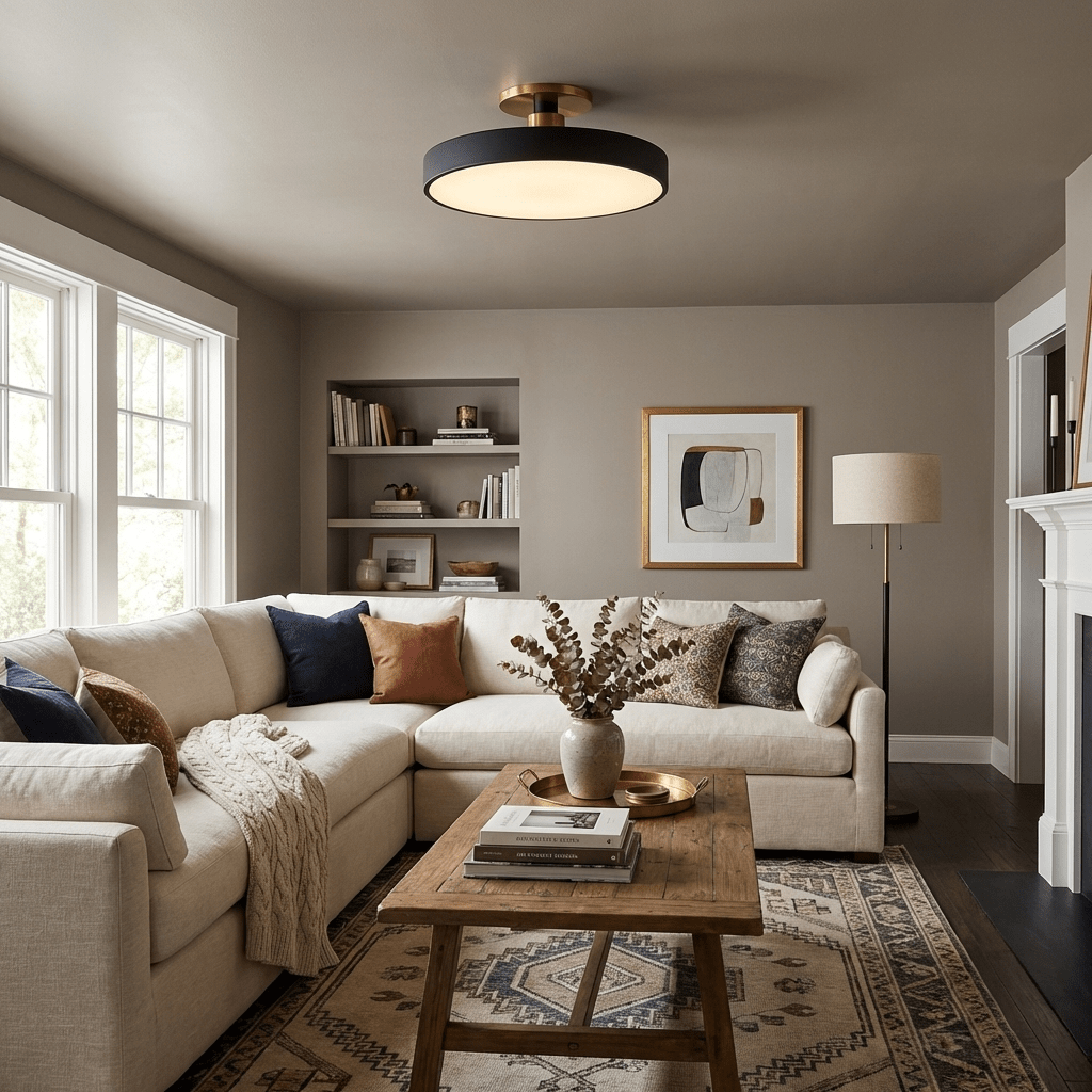 Isla Flush Mount Taklampa