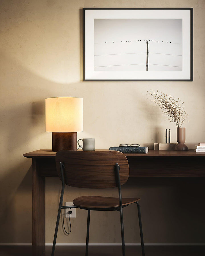 Japansk Wabi Sabi Bordslampa