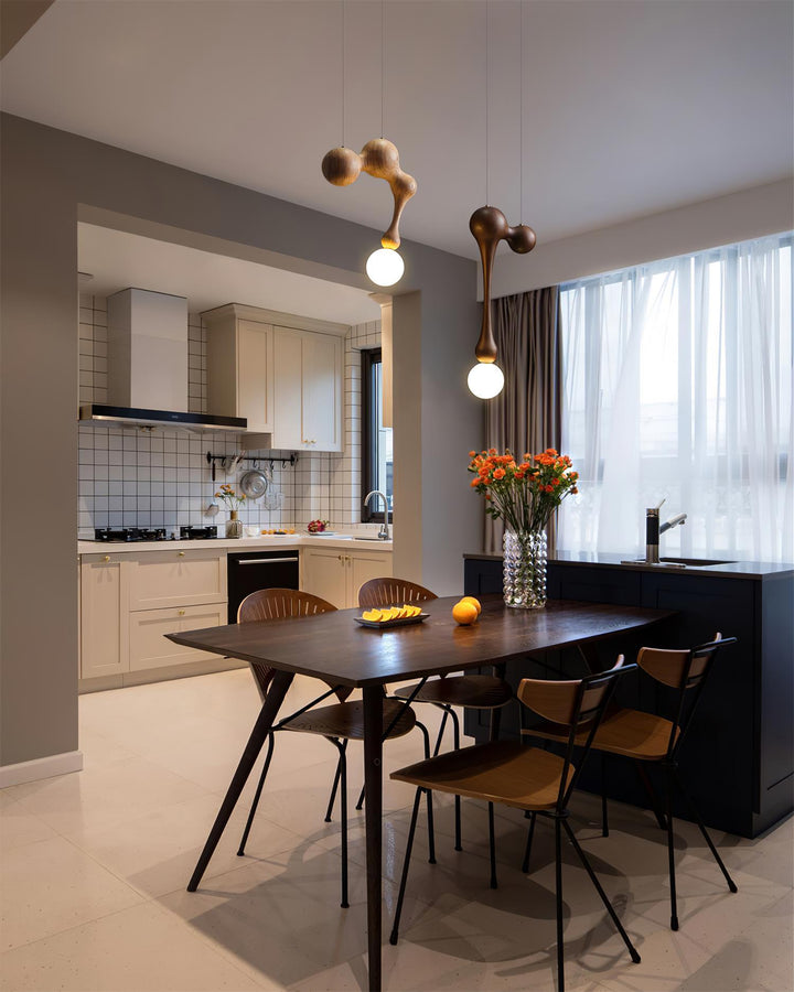 Jenna Trä Pendant Lamp