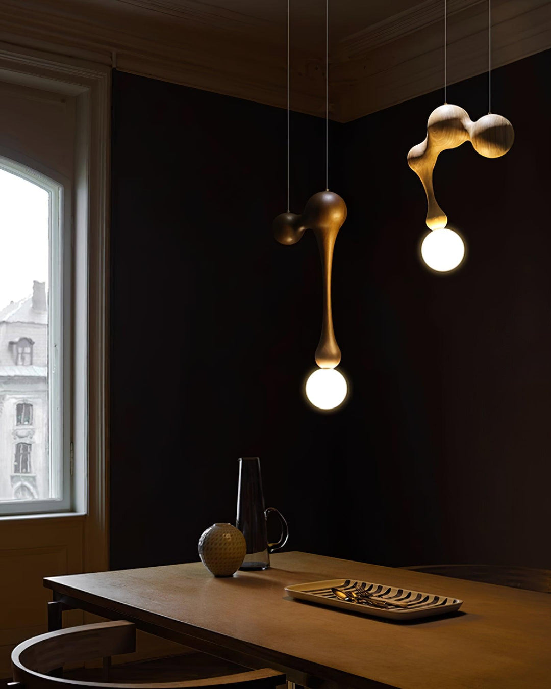 Jenna Trä Pendant Lamp