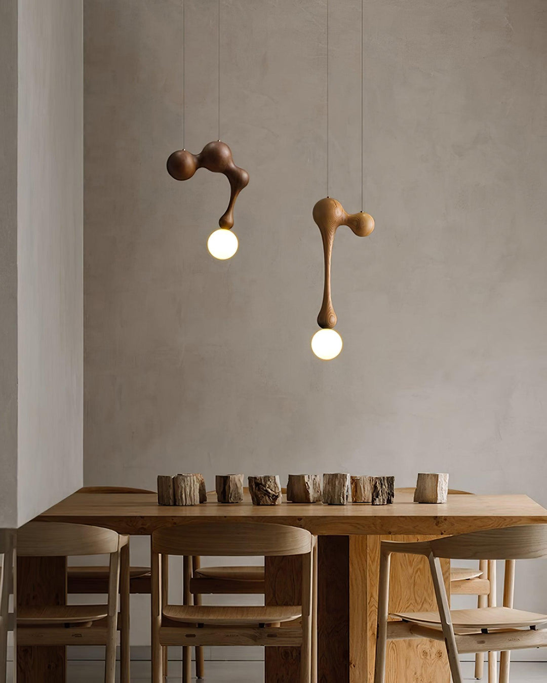 Jenna Trä Pendant Lamp