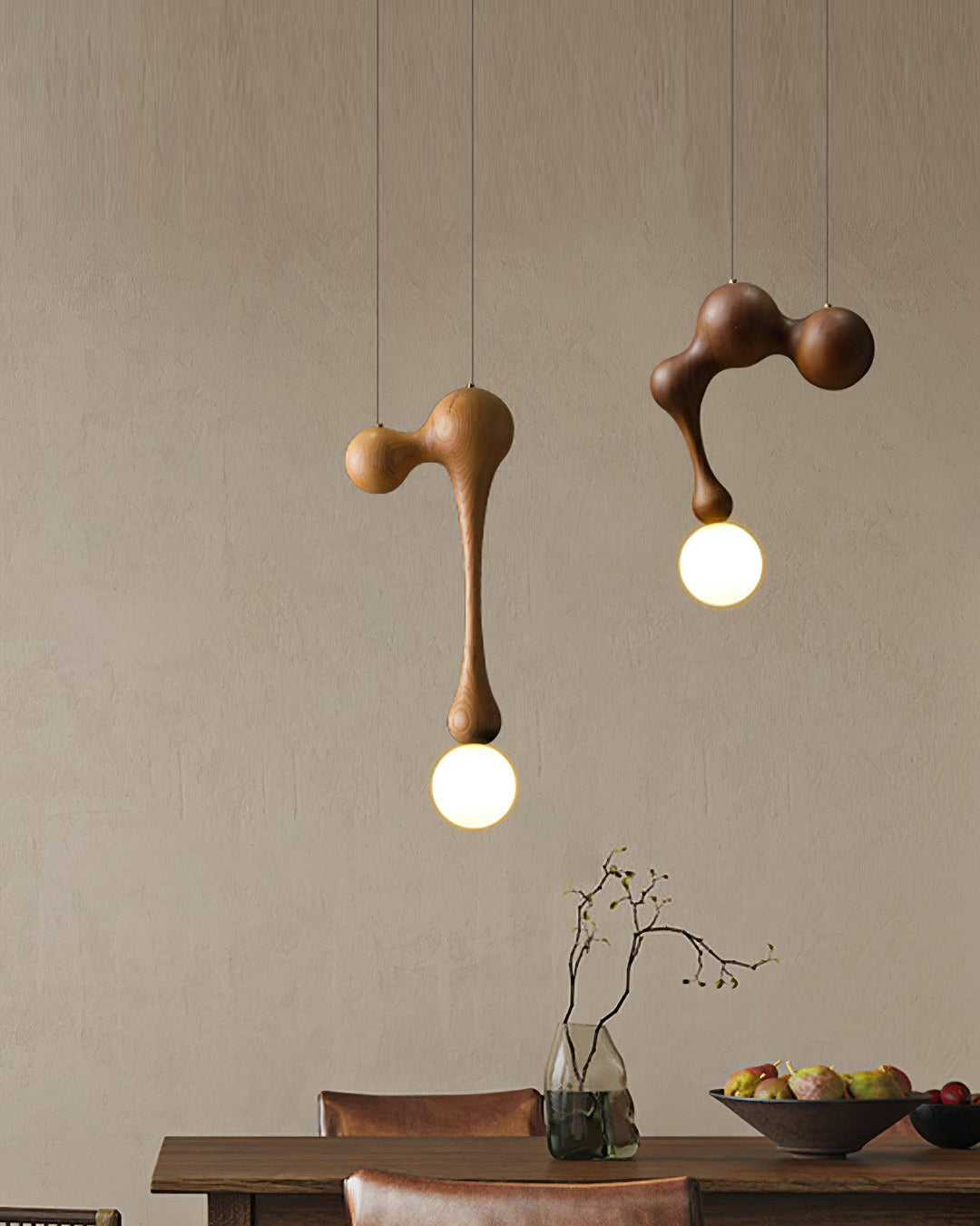 Jenna Trä Pendant Lamp