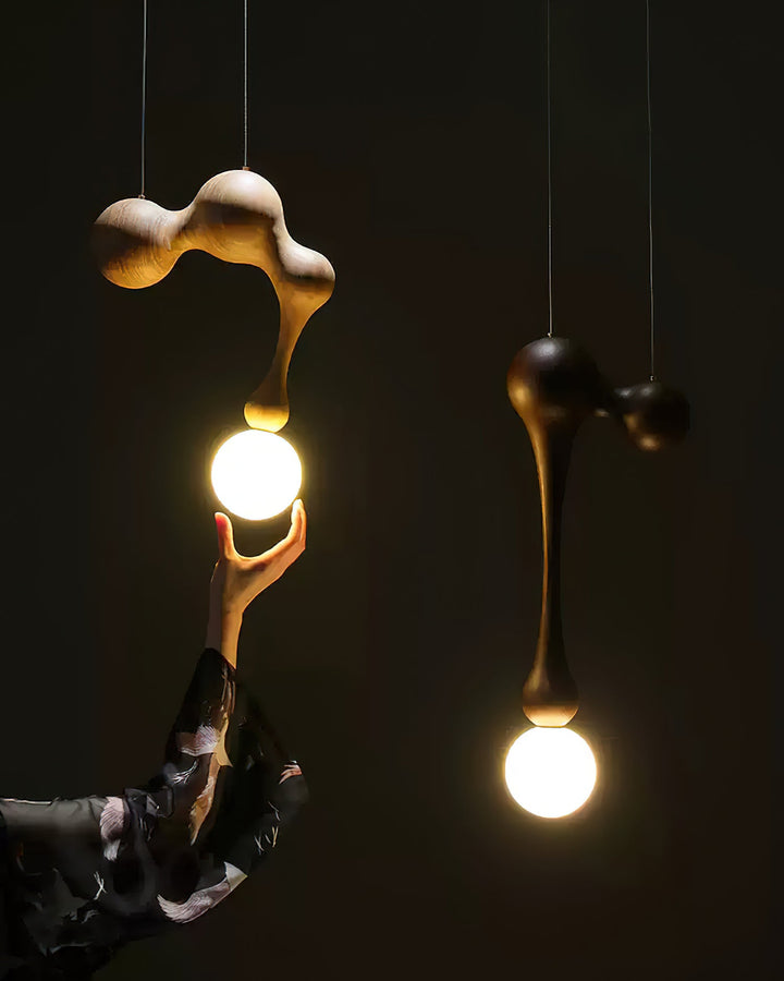 Jenna Trä Pendant Lamp