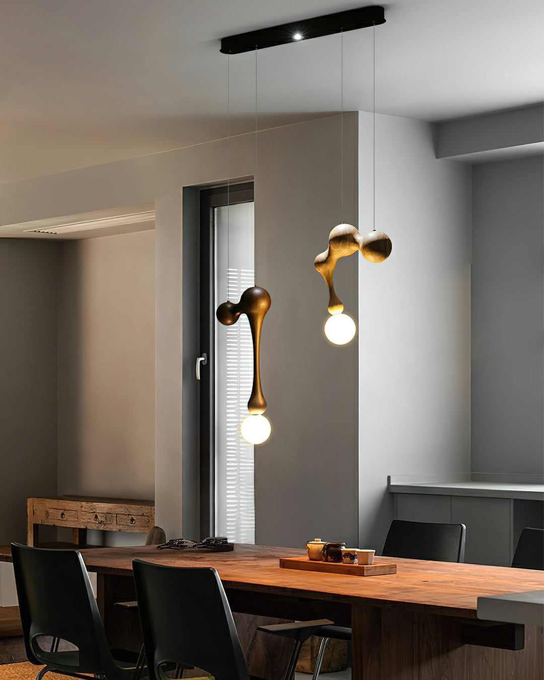 Jenna Trä Pendant Lamp