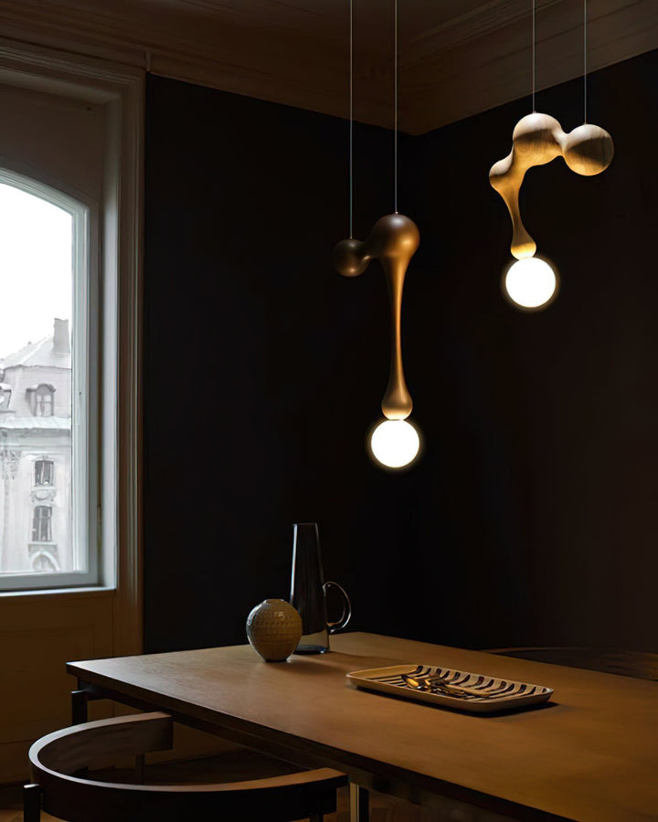 Jenna Trä Pendant Lamp