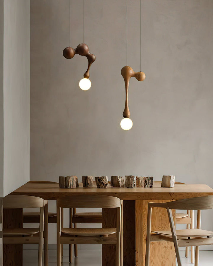 Jenna Trä Pendant Lamp
