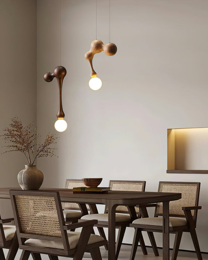Jenna Trä Pendant Lamp