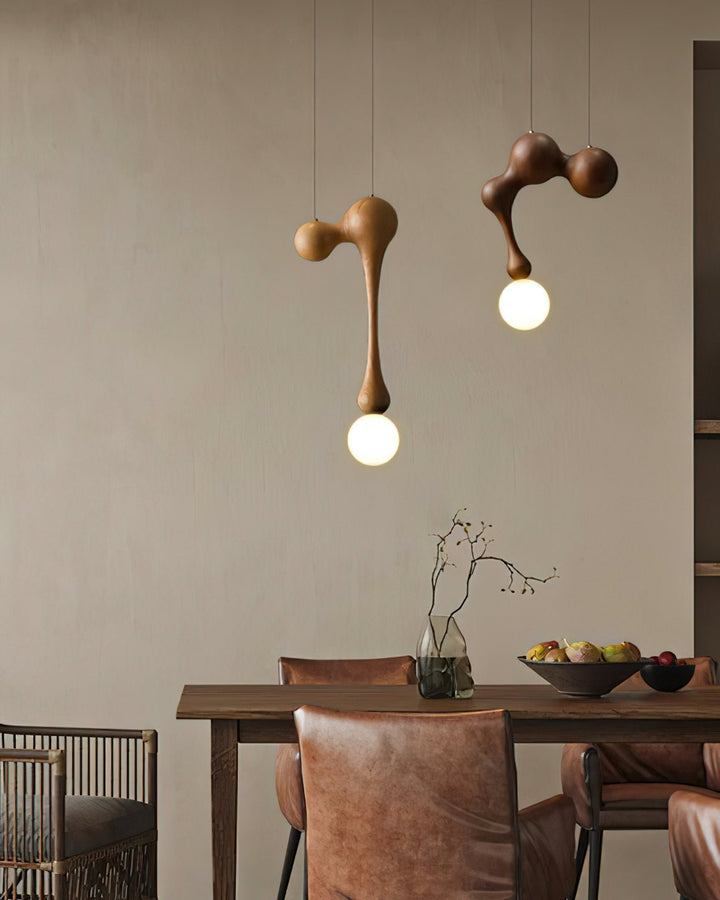 Jenna Trä Pendant Lamp