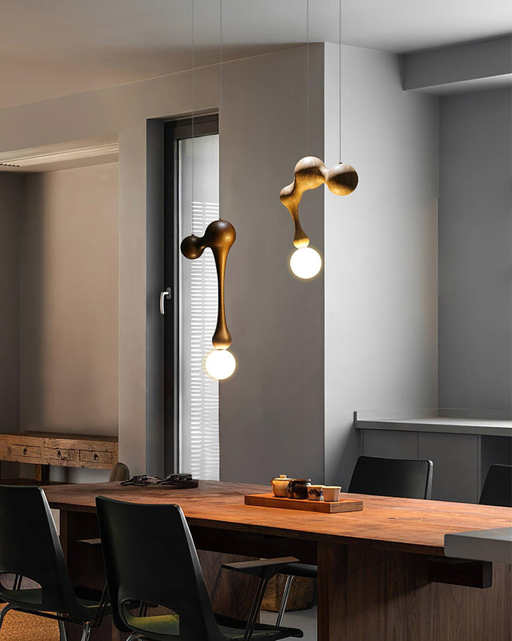 Jenna Trä Pendant Lamp