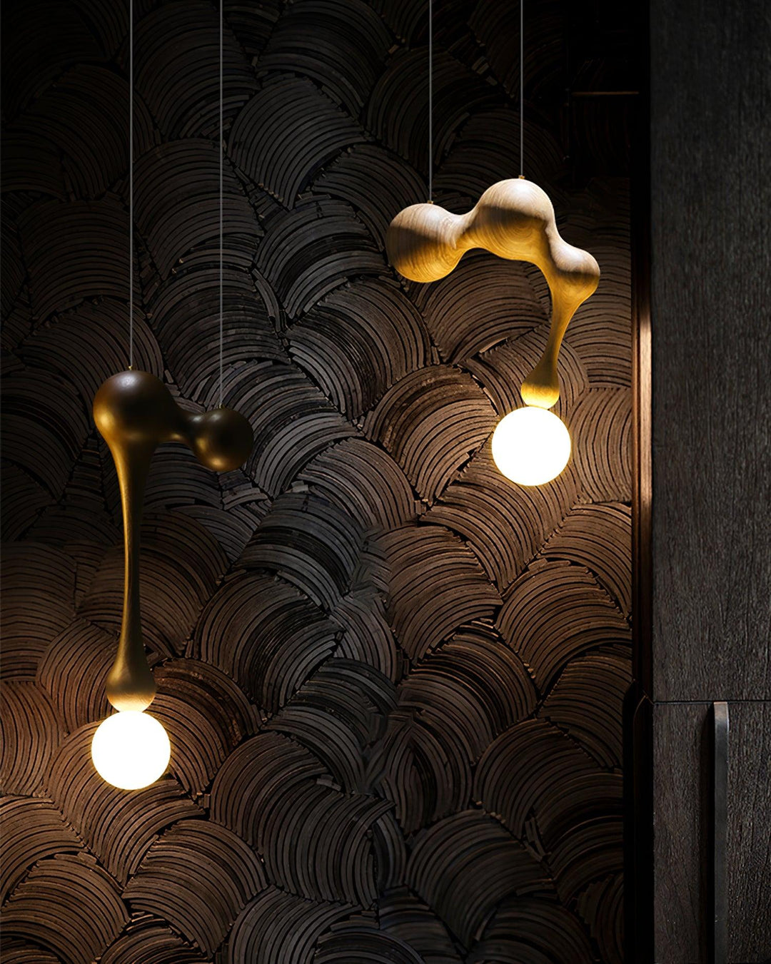 Jenna Trä Pendant Lamp