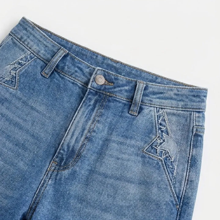 Luvenza – Dam jeans w stilu vintage z vida ben