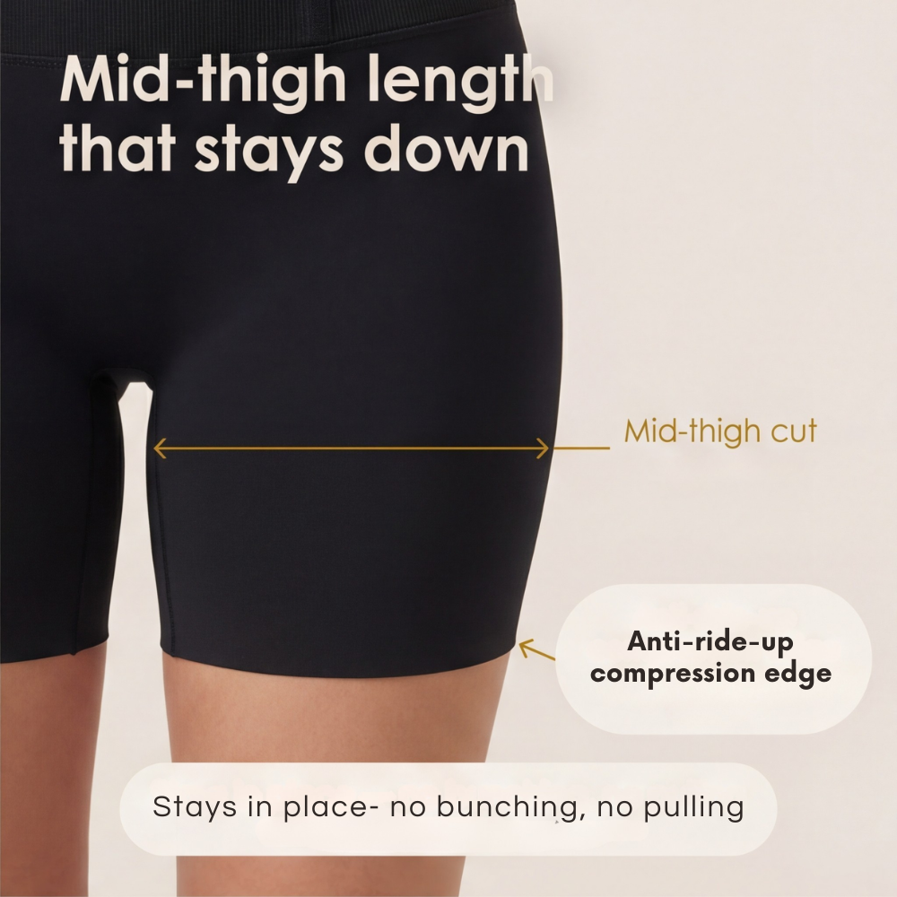 Veluna – Shorts modelujące med hög midja