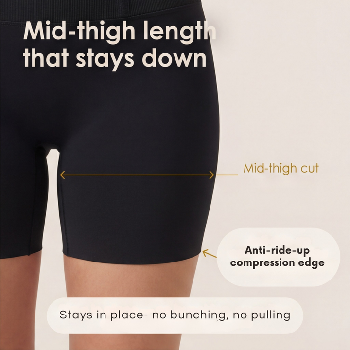 Veluna – Shorts modelujące med hög midja