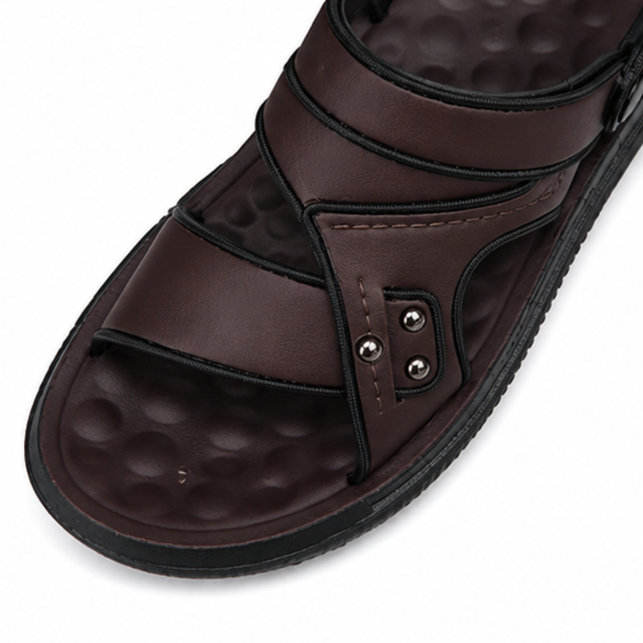 Solestride – Teksturowane Sandaly Bekväma z Massage