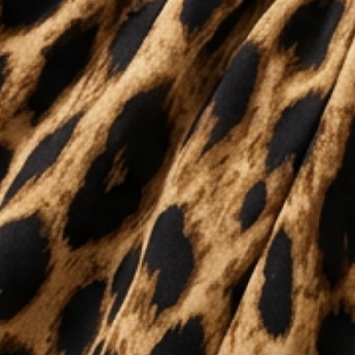 Florenza – Kombinezon dam z leoparda z wcięciem w midja