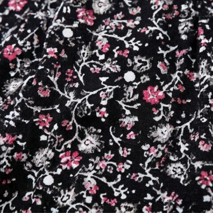Floressa – Kobieca, przewiewna blus w kwiaty z bawełny