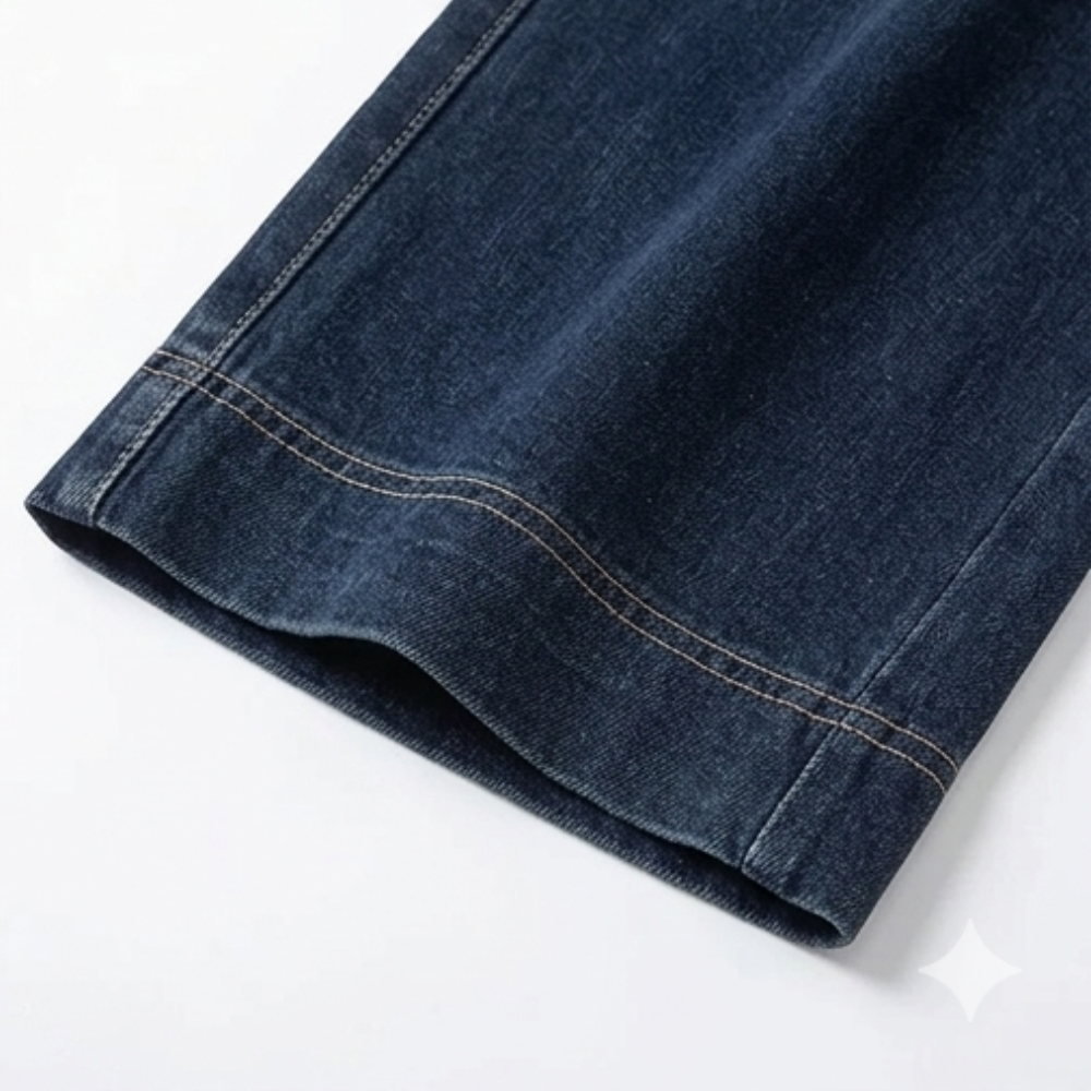 Velora – Byxor denim z vida ben på sznurek