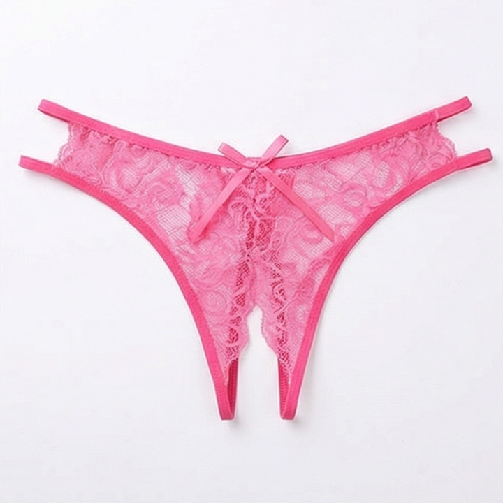 Velara – Kobiecy spets thong z otwartym krokiem