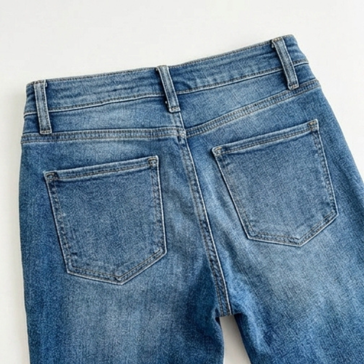 Denalia – Byxor bootcut för kvinnor wygładzające mage