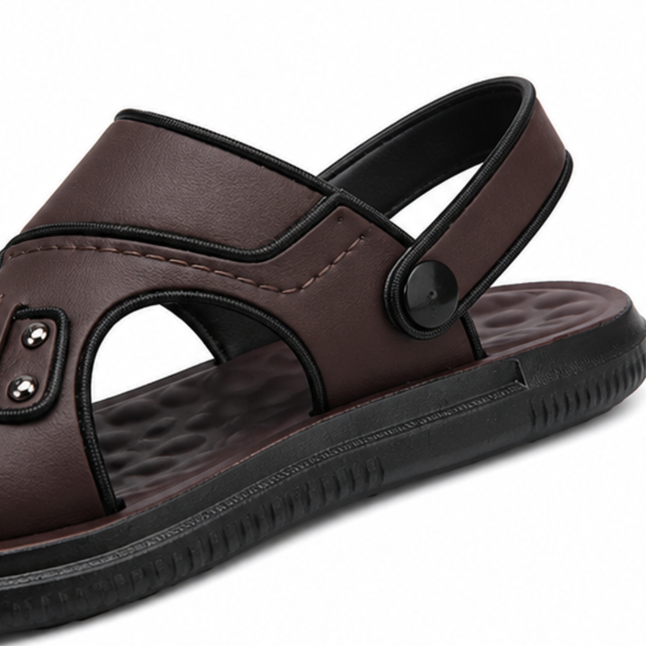 Solestride – Teksturowane Sandaly Bekväma z Massage