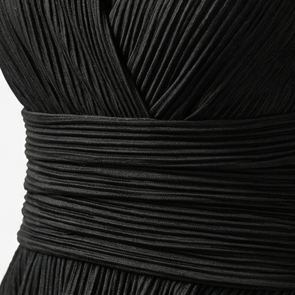 Vivara – Set dam z plisowanym peplum i wcięciem w midja