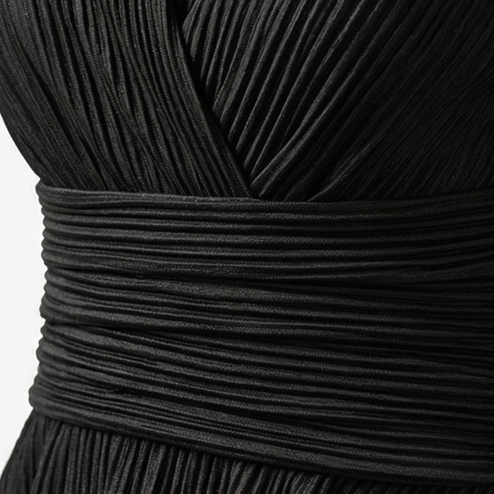 Vivara – Set dam z plisowanym peplum i wcięciem w midja