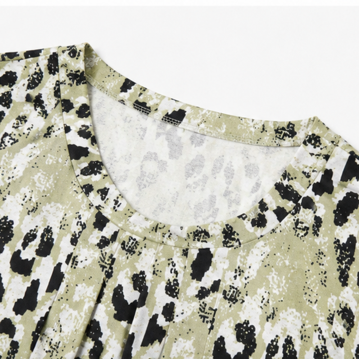 Wearbella – Wydrukowana Blus, Som Ser ut Elegant, Inte Przesadnie